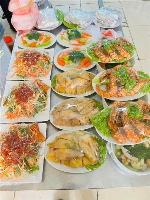 mâm cỗ sinh nhật ngon rẻ