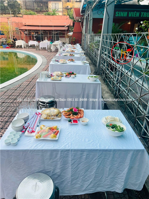 Ảnh nấu cỗ sinh nhật tại nhà hải phòng