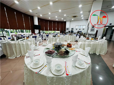 Ảnh nấu cỗ cưới hỏi tại nhà theo set menu
