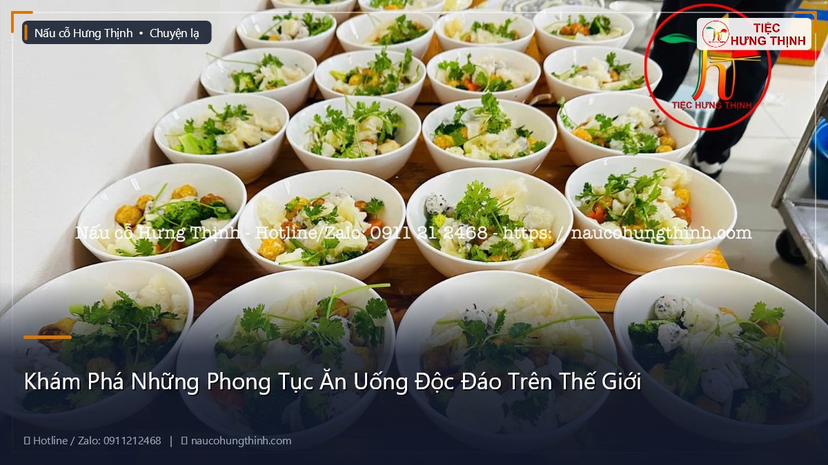 Khám Phá Những Phong Tục Ăn Uống Độc Đáo Trên Thế Giới