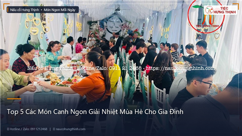 Ảnh Top 5 Các Món Canh Ngon Giải Nhiệt Mùa Hè Cho Gia Đình
