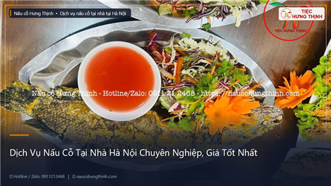 Ảnh Dịch Vụ Nấu Cỗ Tại Nhà Hà Nội Chuyên Nghiệp, Giá Tốt Nhất