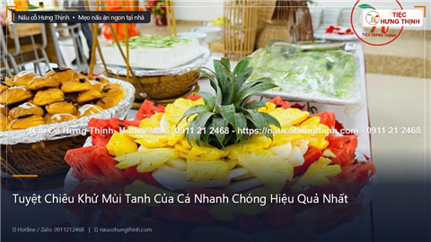 Ảnh Tuyệt Chiêu Khử Mùi Tanh Của Cá Nhanh Chóng Hiệu Quả Nhất